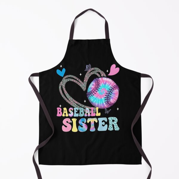 Item preview, Tie Dye Baseball Sister Leopard Heart designed and sold by KIROSALS.