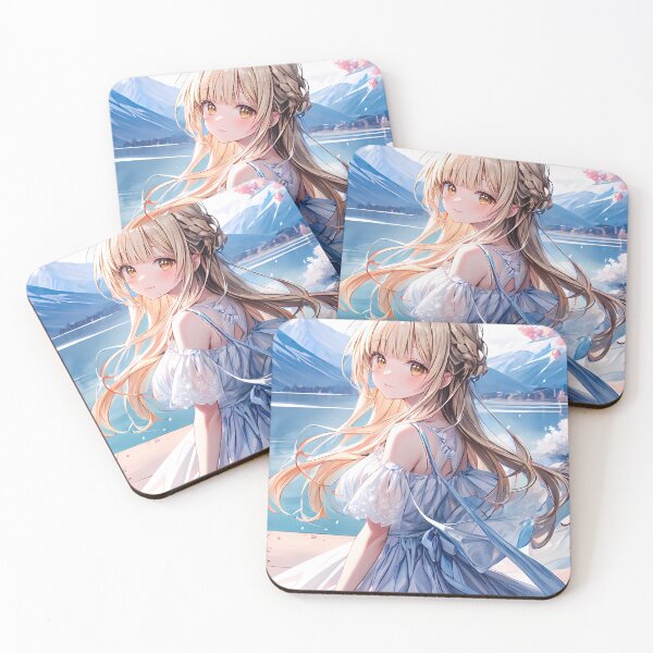 Item preview, Mahiru Shiina Angel Next Door Blue Dress Lake View designed and sold by bystudiolereve.