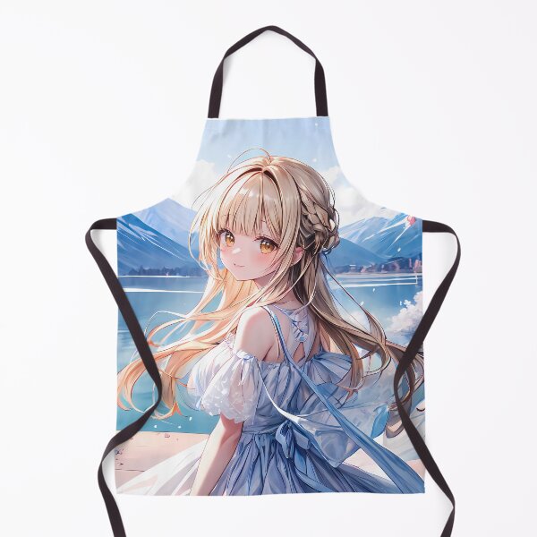 Item preview, Mahiru Shiina Angel Next Door Blue Dress Lake View designed and sold by bystudiolereve.