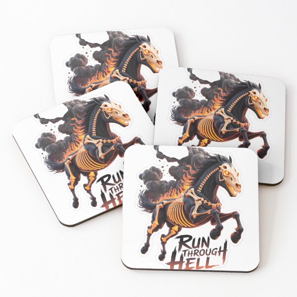 Item preview, Run Through Hell Skeletal Horse designed and sold by SurajDesigns.