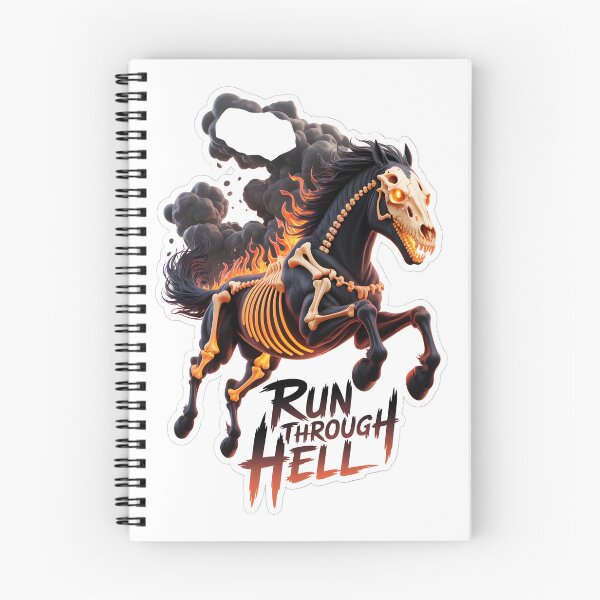 Item preview, Run Through Hell Skeletal Horse designed and sold by SurajDesigns.