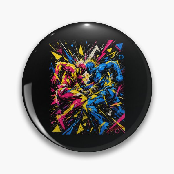 Item preview, Explosive Pop Art Athletes Energy Clash designed and sold by Artisticanvas.
