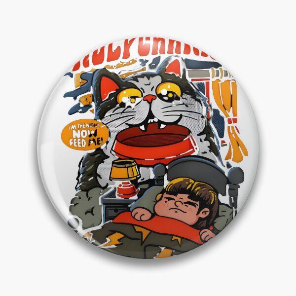 Item preview, Nocpurrnal Feed Me Cat Chaos designed and sold by DailyGlitch.