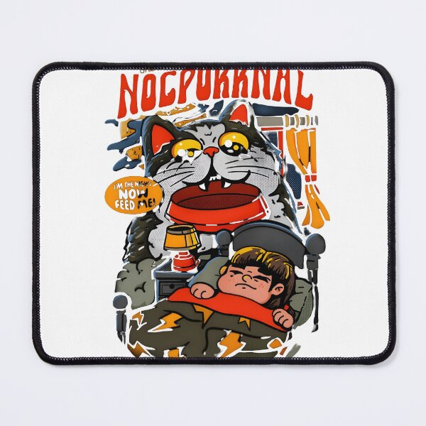 Item preview, Nocpurrnal Feed Me Cat Chaos designed and sold by DailyGlitch.