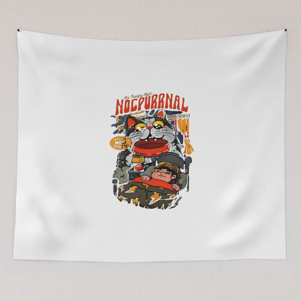 Item preview, Nocpurrnal Feed Me Cat Chaos designed and sold by DailyGlitch.