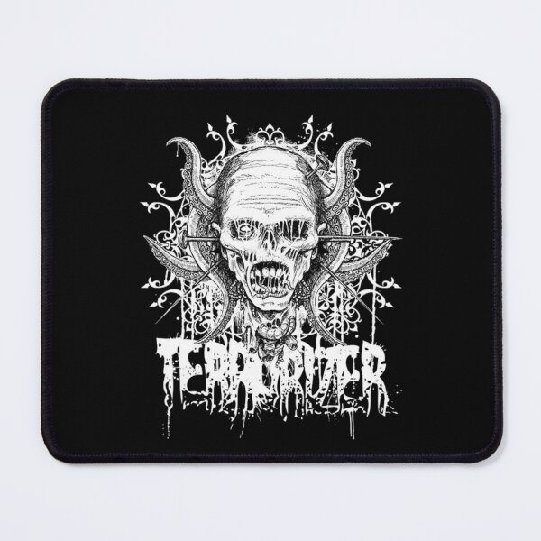 Item preview, Terrorizer Grindcore Skull - Classic Extreme Metal Art designed and sold by Sunnay1989.