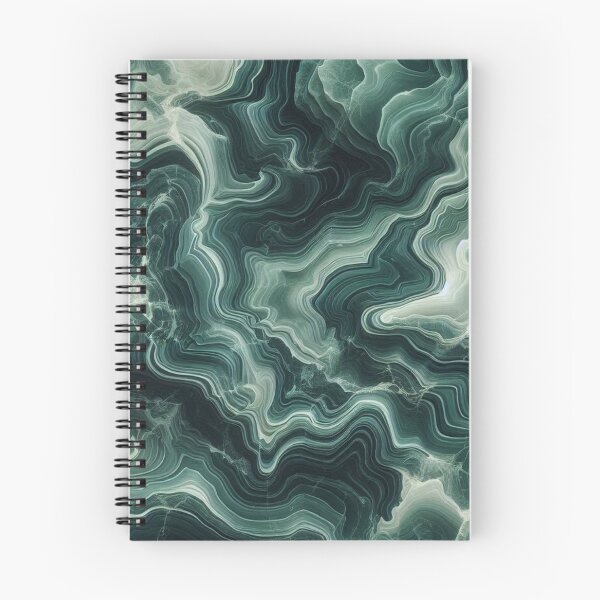 Item preview, Deep Emerald Marble Swirl Luxury Nature Aesthetic designed and sold by WildStroke.