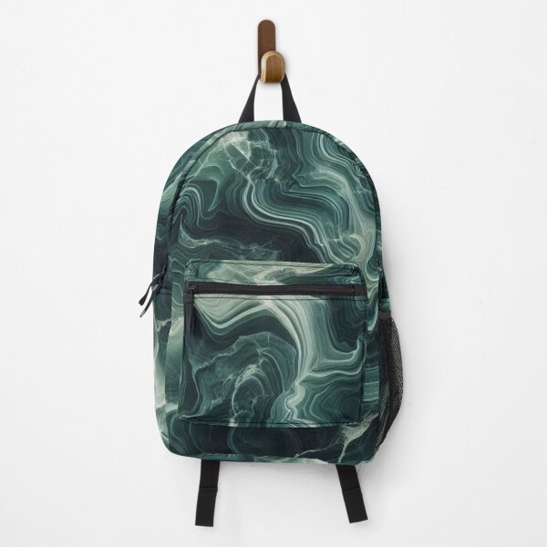 Item preview, Deep Emerald Marble Swirl Luxury Nature Aesthetic designed and sold by WildStroke.
