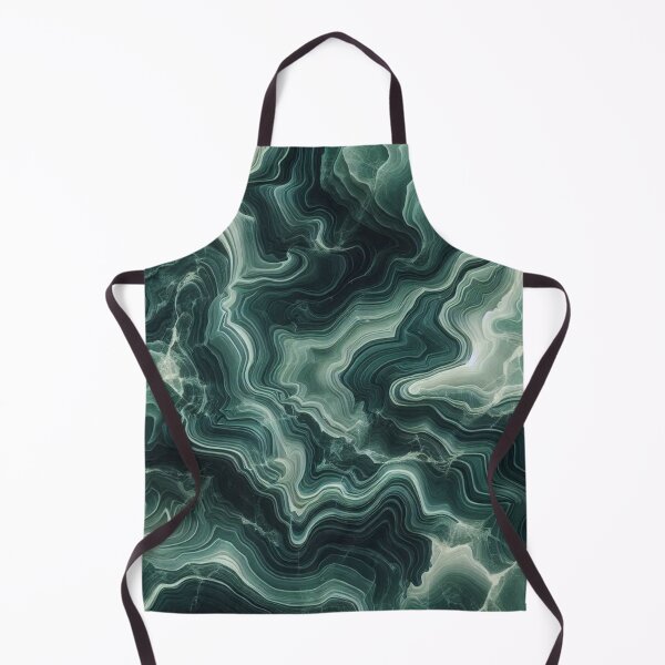 Item preview, Deep Emerald Marble Swirl Luxury Nature Aesthetic designed and sold by WildStroke.