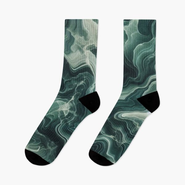 Item preview, Deep Emerald Marble Swirl Luxury Nature Aesthetic designed and sold by WildStroke.
