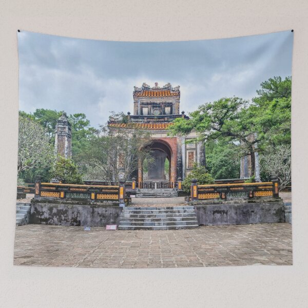 Item preview, Mausoleum of Emperor Tu Duc Hue - Imperial Tomb | Vietnam UNESCO Heritage Art designed and sold by Ross.A.Campbell.