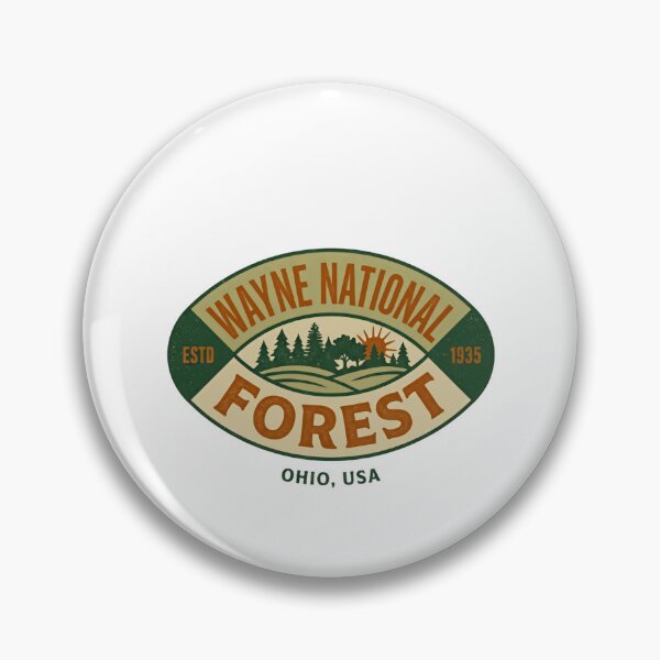 Item preview, Wayne National Forest Estd 1935 Ohio, USA Outdoor Nature Explorer Hiker Camper Travel designed and sold by Simsimah26Parks.