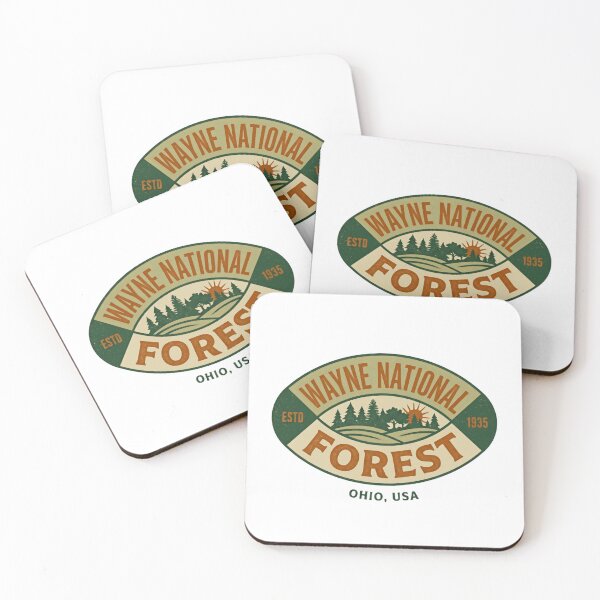 Item preview, Wayne National Forest Estd 1935 Ohio, USA Outdoor Nature Explorer Hiker Camper Travel designed and sold by Simsimah26Parks.