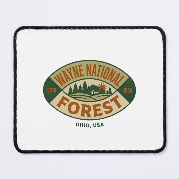 Item preview, Wayne National Forest Estd 1935 Ohio, USA Outdoor Nature Explorer Hiker Camper Travel designed and sold by Simsimah26Parks.