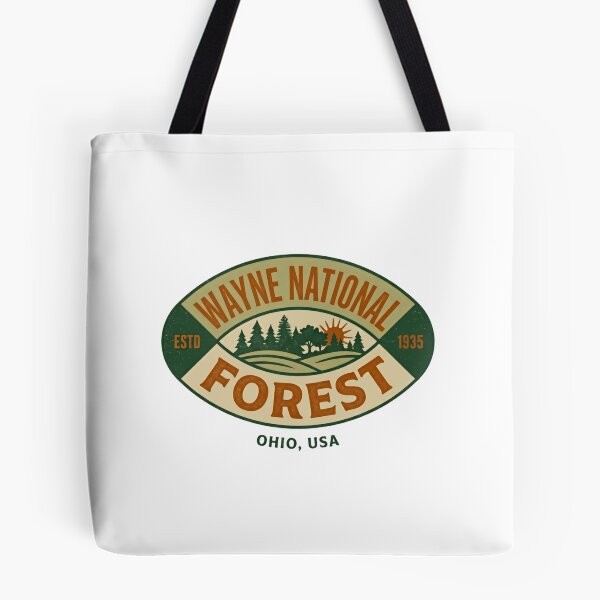 Item preview, Wayne National Forest Estd 1935 Ohio, USA Outdoor Nature Explorer Hiker Camper Travel designed and sold by Simsimah26Parks.
