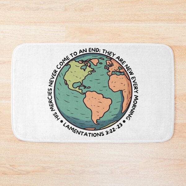 Item preview, Lamentations 3:22–23 – His Mercies Are New Every Morning Christian Design designed and sold by MoriaStore.