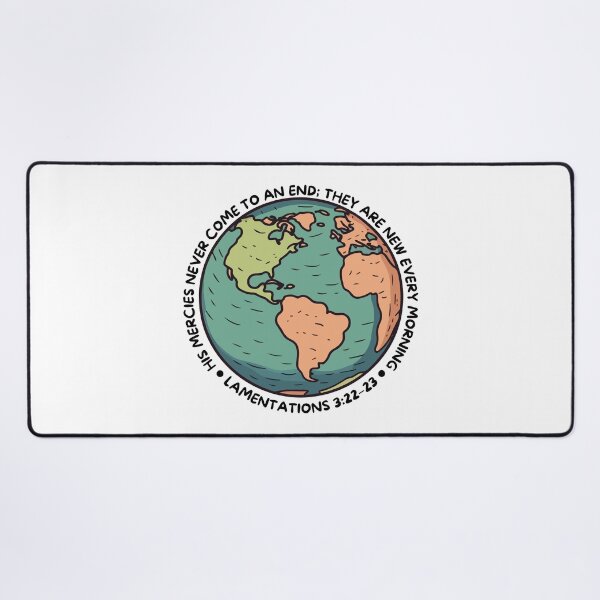 Item preview, Lamentations 3:22–23 – His Mercies Are New Every Morning Christian Design designed and sold by MoriaStore.