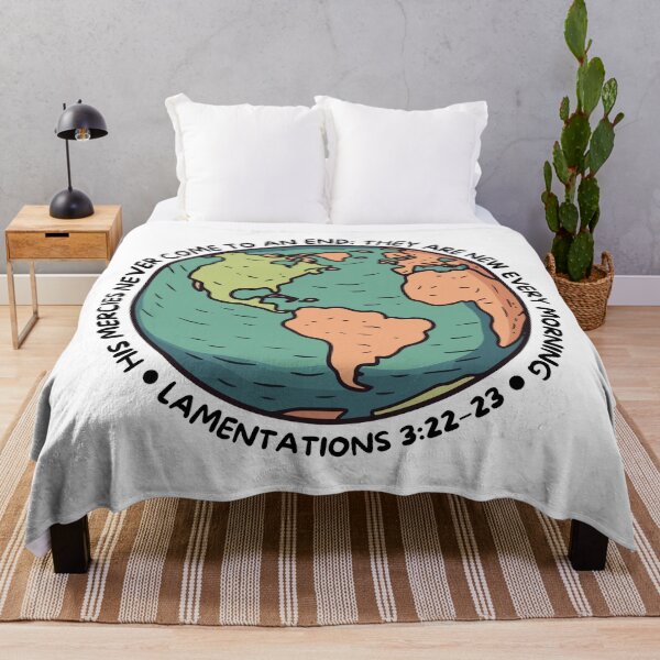 Item preview, Lamentations 3:22–23 – His Mercies Are New Every Morning Christian Design designed and sold by MoriaStore.
