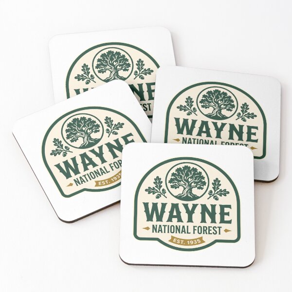 Item preview, Wayne National Forest Est. 1935 Ohio Outdoor Nature Hiking Camping designed and sold by Simsimah26Parks.