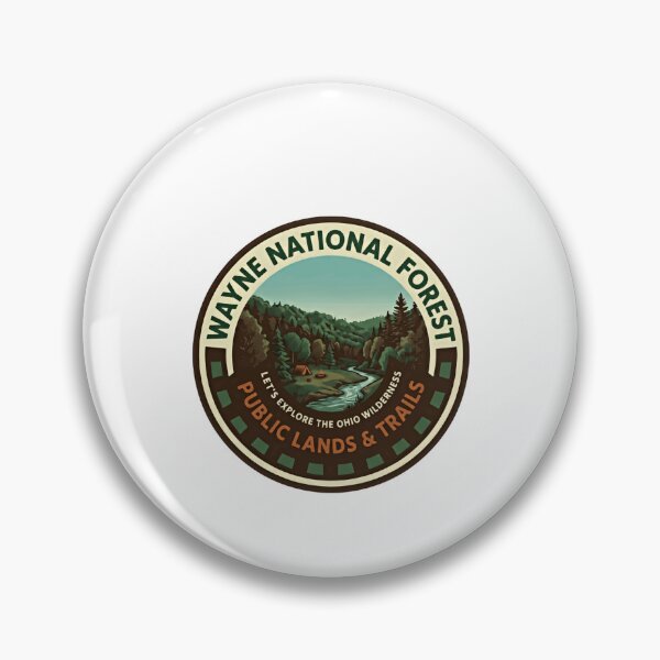 Item preview, Wayne National Forest Let's Explore The Ohio Wilderness Public Lands & Trails Ohio Hiking Camping National Forest Enthusiast designed and sold by Simsimah26Parks.
