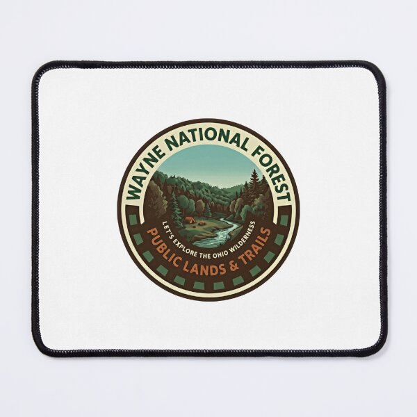 Item preview, Wayne National Forest Let's Explore The Ohio Wilderness Public Lands & Trails Ohio Hiking Camping National Forest Enthusiast designed and sold by Simsimah26Parks.