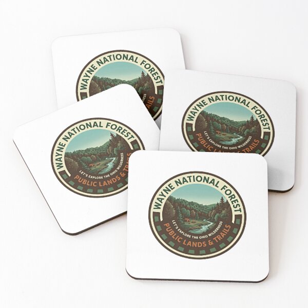 Item preview, Wayne National Forest Let's Explore The Ohio Wilderness Public Lands & Trails Ohio Hiking Camping National Forest Enthusiast designed and sold by Simsimah26Parks.
