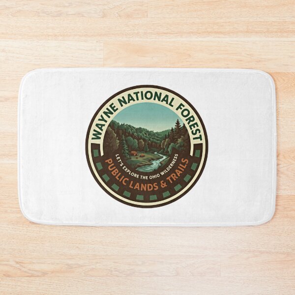 Item preview, Wayne National Forest Let's Explore The Ohio Wilderness Public Lands & Trails Ohio Hiking Camping National Forest Enthusiast designed and sold by Simsimah26Parks.