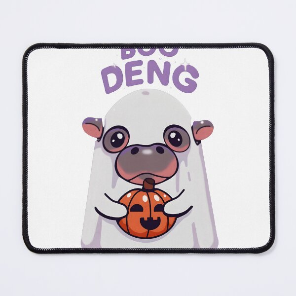 Item preview, Boo Deng Ghostly Hippo designed and sold by DailyGlitch.