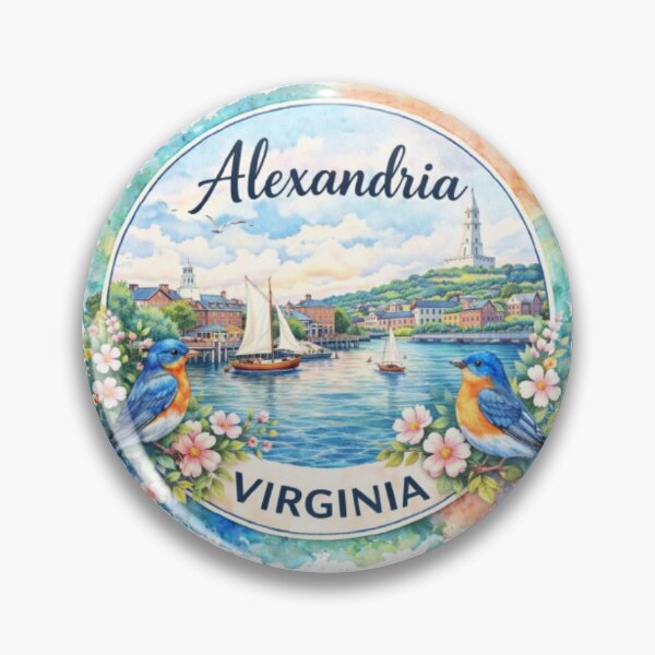 Item preview, Alexandria Virginia VA designed and sold by SalterDesigns.