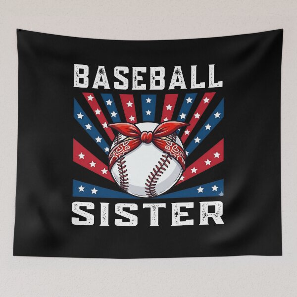 Item preview, Patriotic Baseball Sister USA Design designed and sold by KIROSALS.