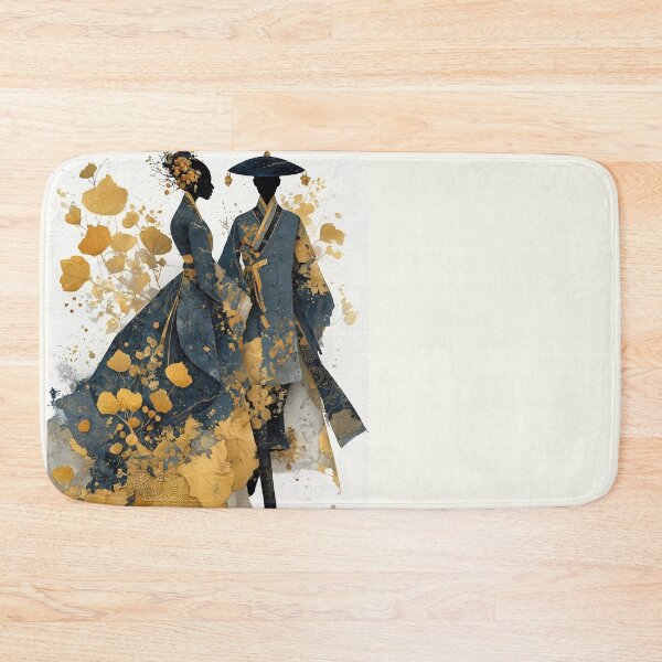 Item preview, Golden Ginkgo Harmony in Traditional Hanbok Couture designed and sold by colorful-white.