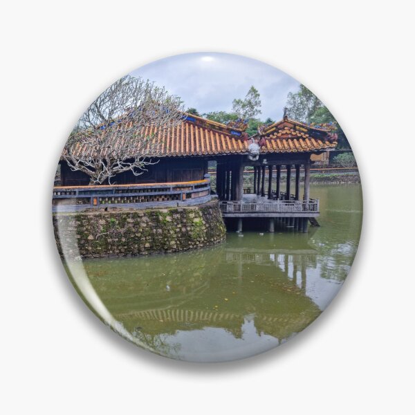 Item preview, Xung Khiem Pavilion, Tu Duc Tomb - Hue, Vietnam | Imperial Lake Reflection Art designed and sold by Ross.A.Campbell.