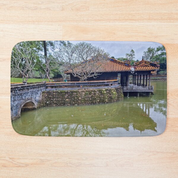 Item preview, Xung Khiem Pavilion, Tu Duc Tomb - Hue, Vietnam | Imperial Lake Reflection Art designed and sold by Ross.A.Campbell.