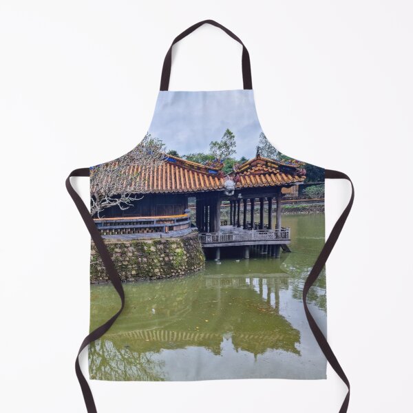 Item preview, Xung Khiem Pavilion, Tu Duc Tomb - Hue, Vietnam | Imperial Lake Reflection Art designed and sold by Ross.A.Campbell.