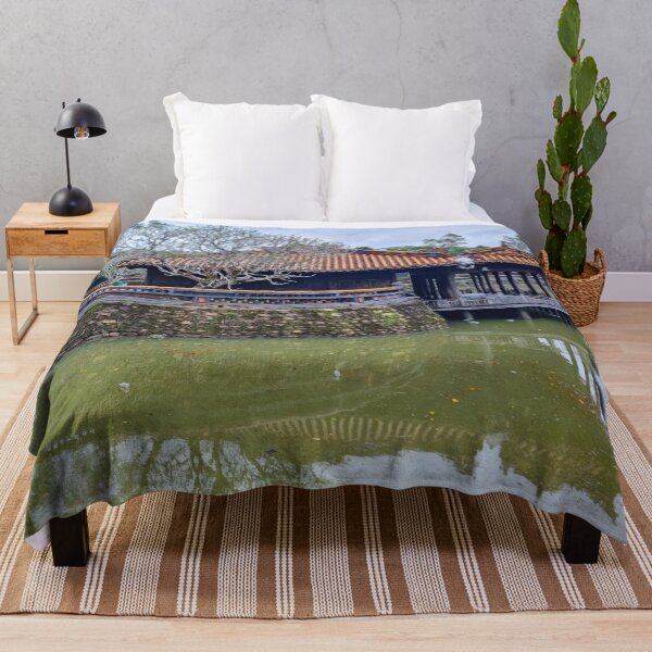 Item preview, Xung Khiem Pavilion, Tu Duc Tomb - Hue, Vietnam | Imperial Lake Reflection Art designed and sold by Ross.A.Campbell.