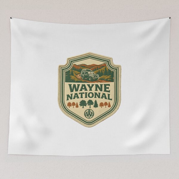 Item preview, Wayne National Off Road Adventure Outdoor Explorer Traveler designed and sold by Simsimah26Parks.