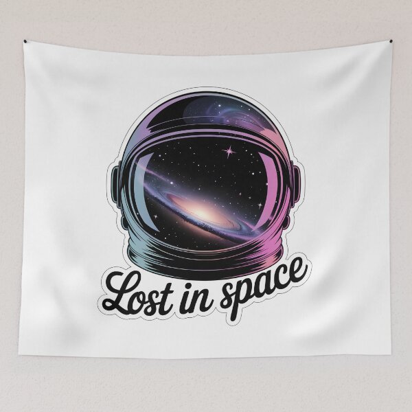 Item preview, Lost In Space Galaxy Astronaut designed and sold by SurajDesigns.