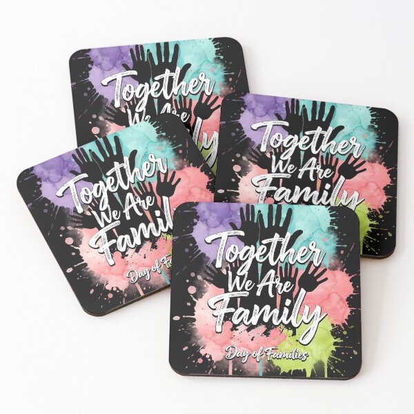Item preview, Together We Are Family Colorful Design designed and sold by Ekracreatives.