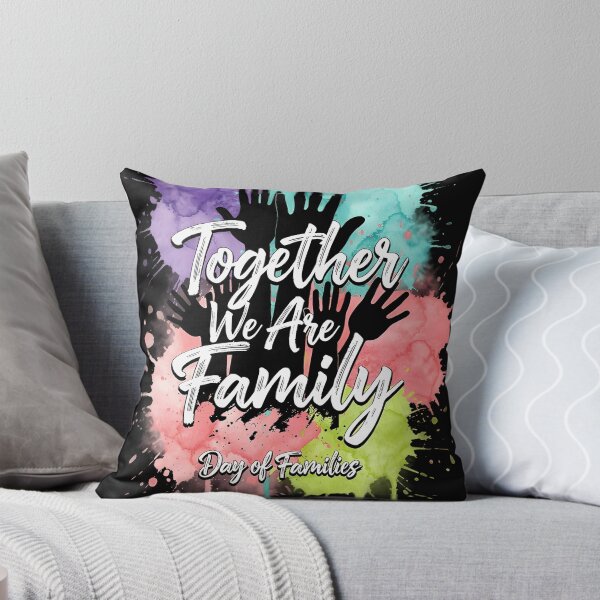 Item preview, Together We Are Family Colorful Design designed and sold by Ekracreatives.