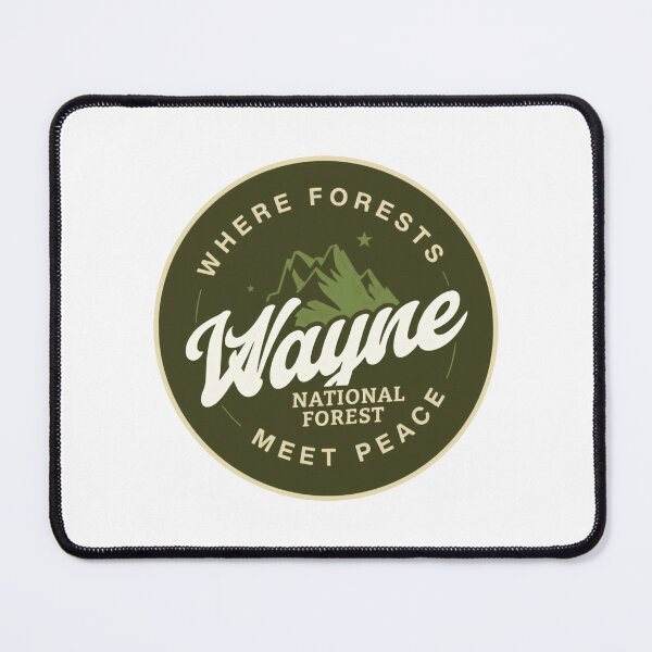 Item preview, Where Forests Wayne National Forest Meet Peace Nature Lover Hiking Explorer designed and sold by Simsimah26Parks.
