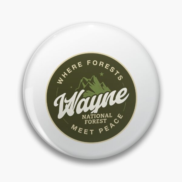Item preview, Where Forests Wayne National Forest Meet Peace Nature Lover Hiking Explorer designed and sold by Simsimah26Parks.