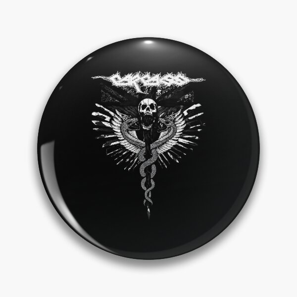 Item preview, Carcass Death Metal Skull - Surgical Steel Grindcore Art designed and sold by Sunnay1989.