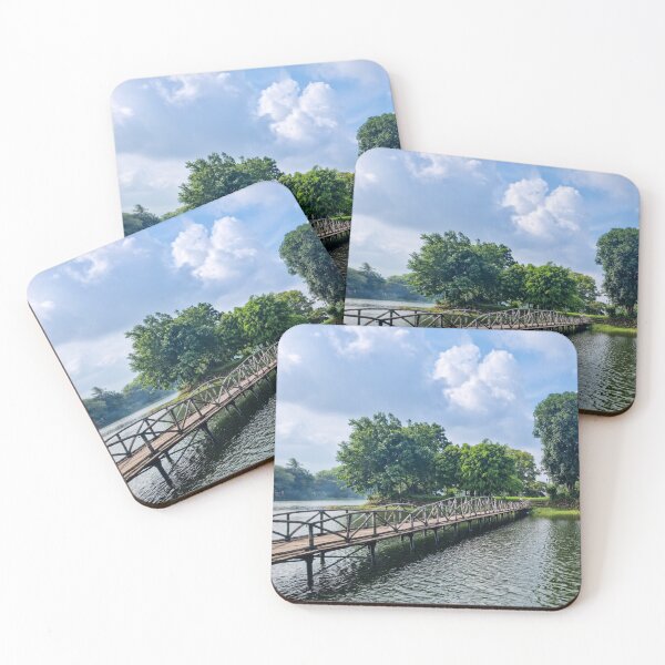 Item preview, Bich Tao Bridge & Nam Huan Cac, Hue - Imperial Garden | Vietnam Heritage Art designed and sold by Ross.A.Campbell.