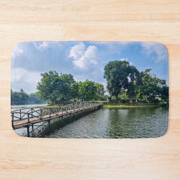 Item preview, Bich Tao Bridge & Nam Huan Cac, Hue - Imperial Garden | Vietnam Heritage Art designed and sold by Ross.A.Campbell.
