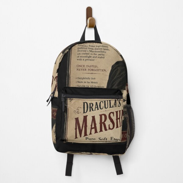 Item preview, Dracula’s Marshmallows Vintage Gothic Horror Candy Poster T-Shirt designed and sold by ThreadTheory976.
