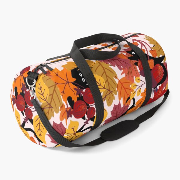 Item preview, Cats hiding in autumn leaves designed and sold by InkRiot Studios.