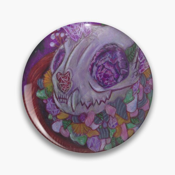 Item preview, Witch's Cat Skull of Remembrance designed and sold by kittysmedia.