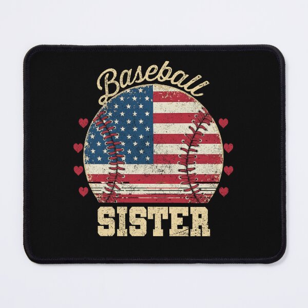 Item preview, Patriotic Baseball Sister Vintage USA designed and sold by KIROSALS.