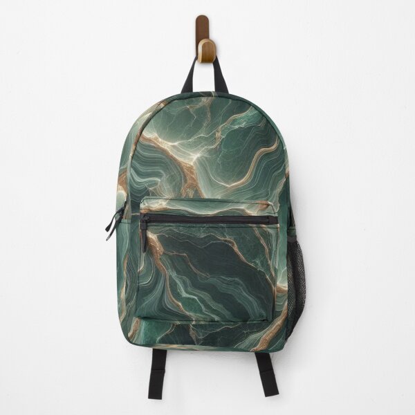 Item preview, Ocean Green Marble Vein Pattern Natural Luxury Design designed and sold by WildStroke.