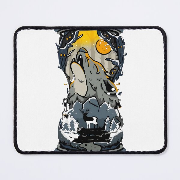 Item preview, Hourglass Howl Wilderness Scene designed and sold by DailyGlitch.